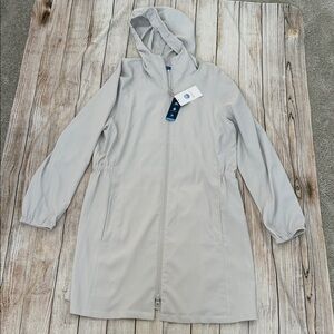 Women's Gray Hooded Jacket